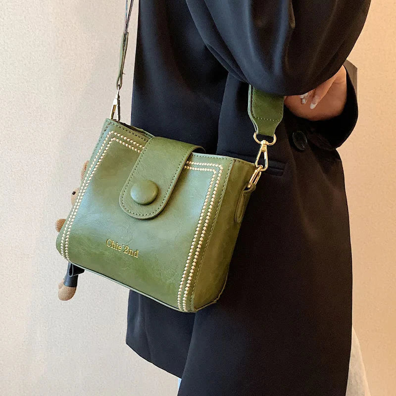 Vintage Retro Bag with Adjustable Wider Shoulder Strap