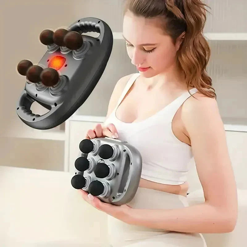 6-Headed Deep Tissue Massager Gun