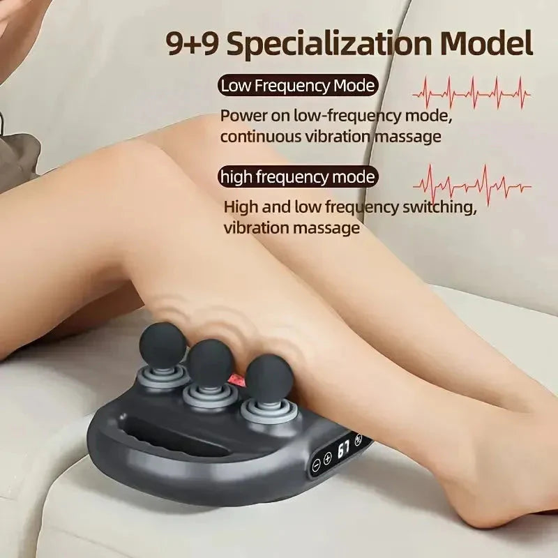 6-Headed Deep Tissue Massager Gun